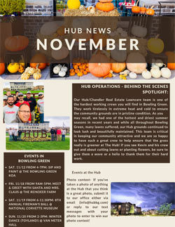 Monthly Hub Newsletter November 2022