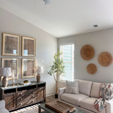 Hub West LaGuardia Living Room